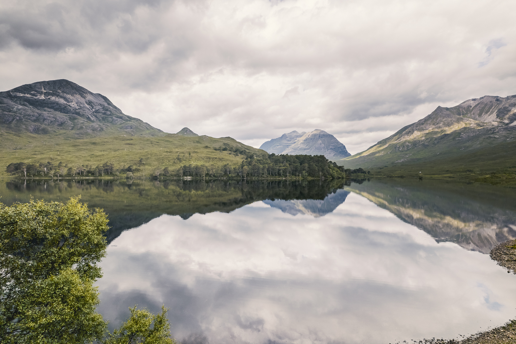 Loch Clair and Loch Coulin